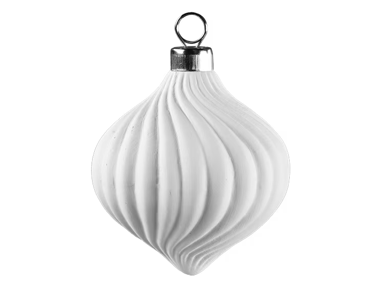 CURVY FLOURISH ORNAMENT