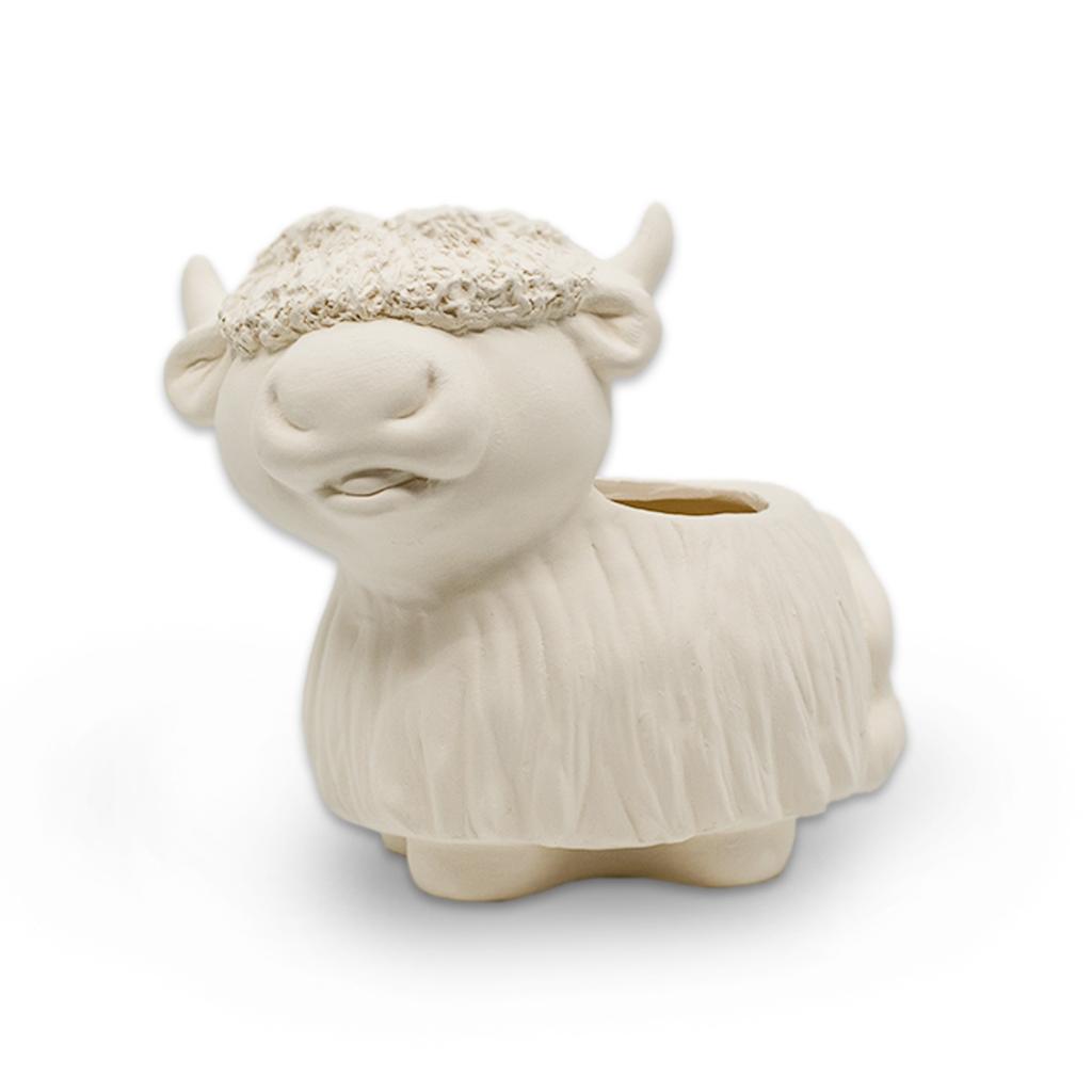 HIGHLAND COW PLANTER