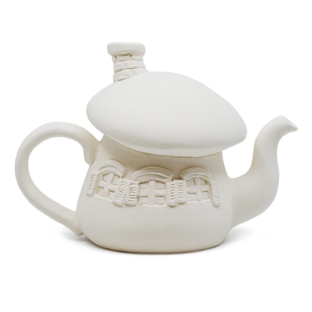 MUSHROOM HOUSE TEAPOT