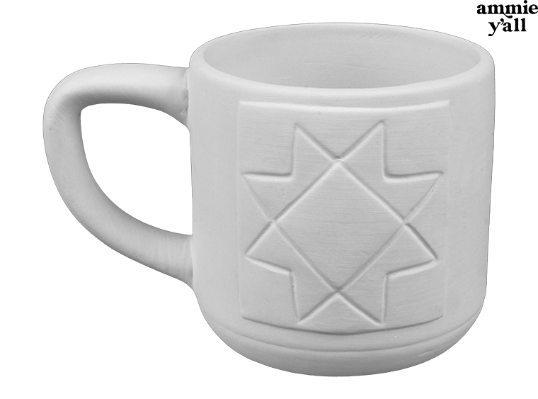 QUILT BLOCK MUG