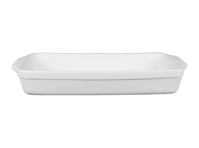 STONEWARE RECTANGLE CASSEROLE DISH