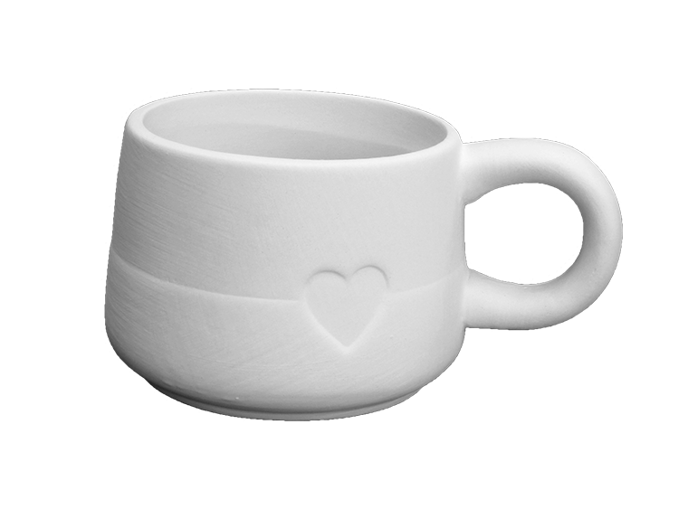 MODERN HEART MUG