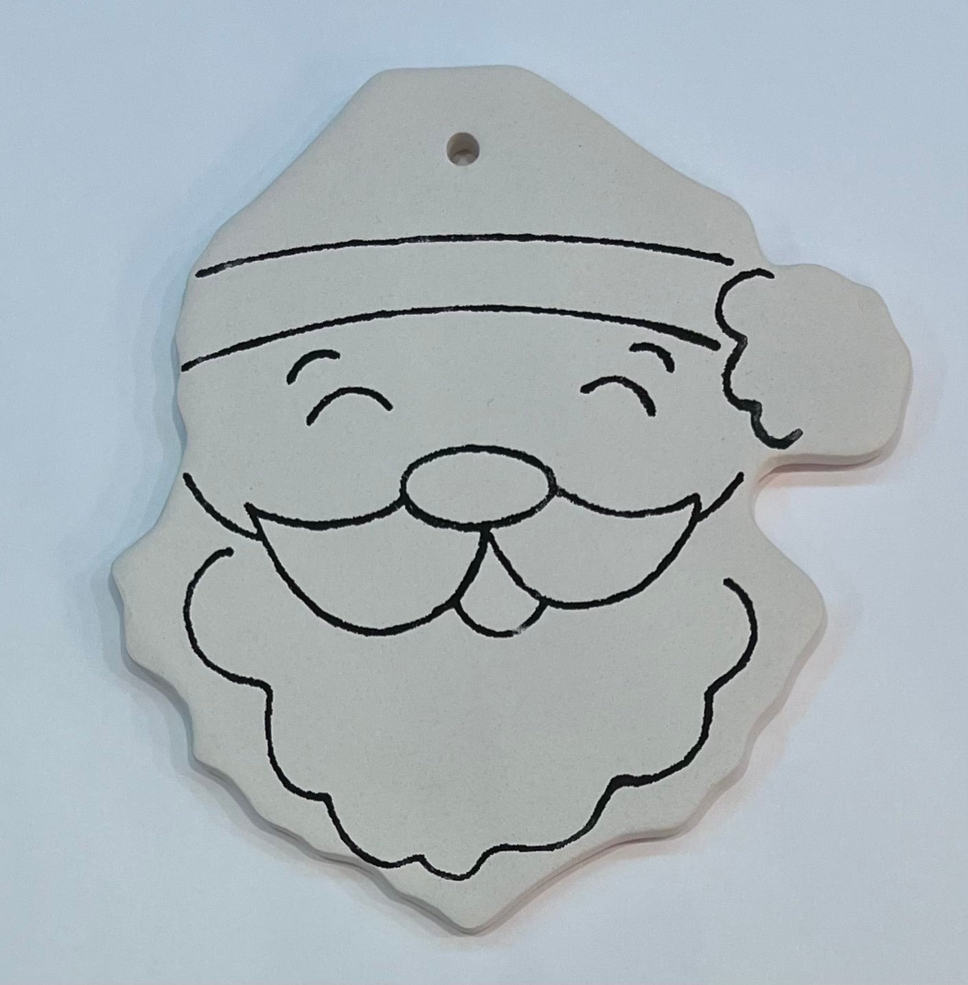 DETAILED CLASSIC SANTA ORNAMENT