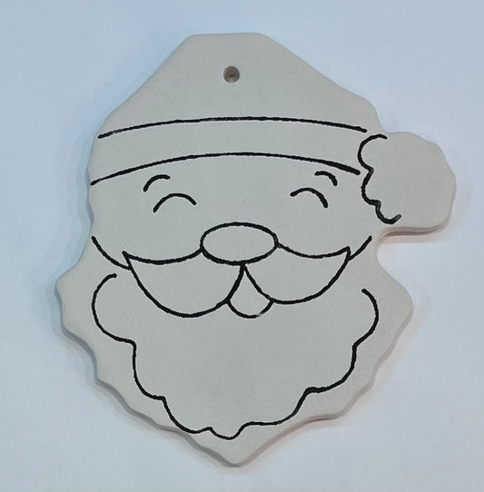 DETAILED CLASSIC SANTA ORNAMENT