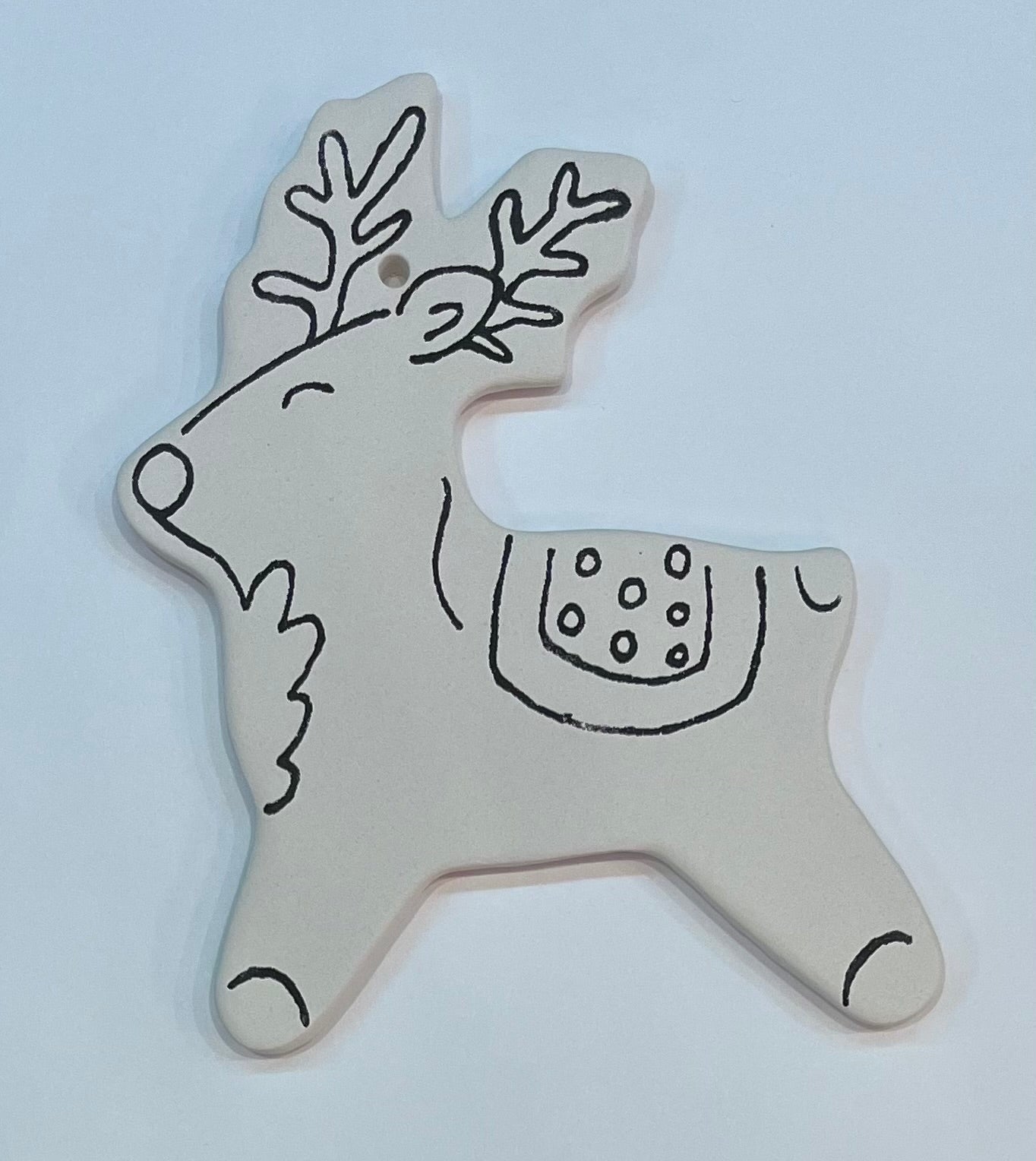 DETAILED RUDOLPH ORNAMENT