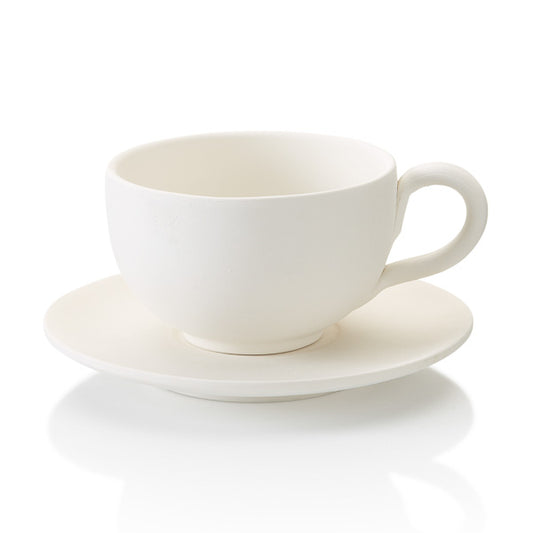 CAPPUCCINO MUG AND SAUCER