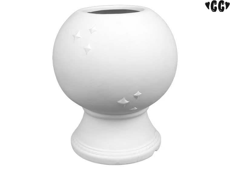 CRYSTAL BALL PLANTER