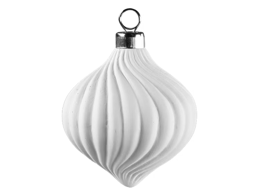 CURVY FLOURISH ORNAMENT