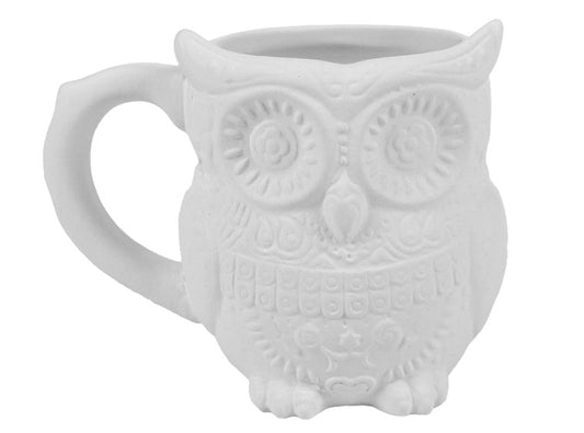 DAY OF THE DEAD OWL MUG