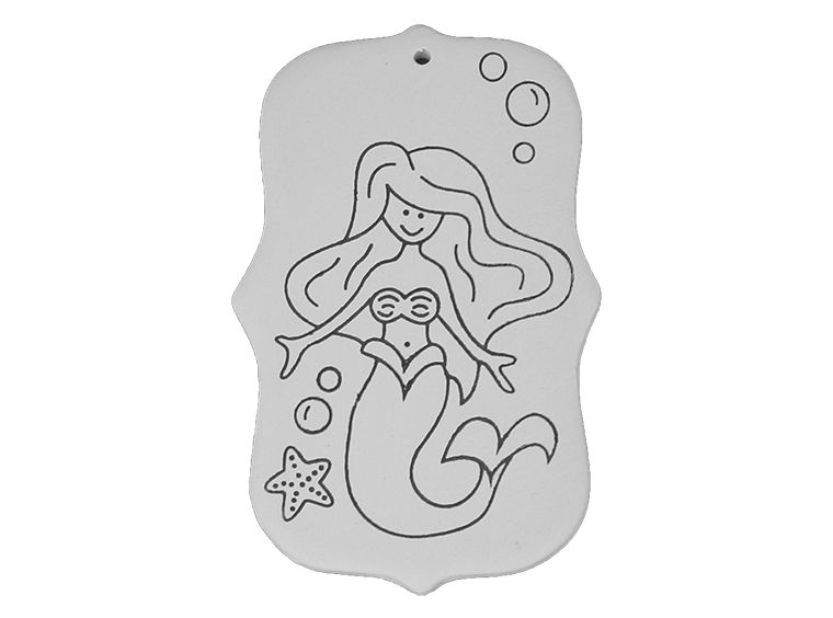 DETAILED MERMAID ORNAMENT