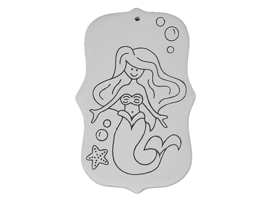 DETAILED MERMAID ORNAMENT