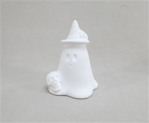 GHOST WITH SKULL