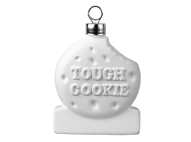 GIRL SCOUT TOUGH COOKIE ORNAMENT