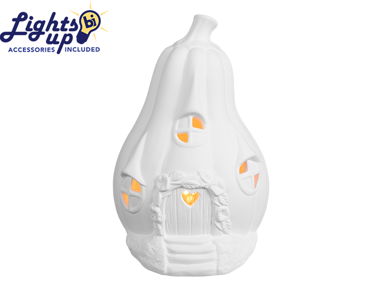 GOURD FAIRY COTTAGE LIGHT-UP