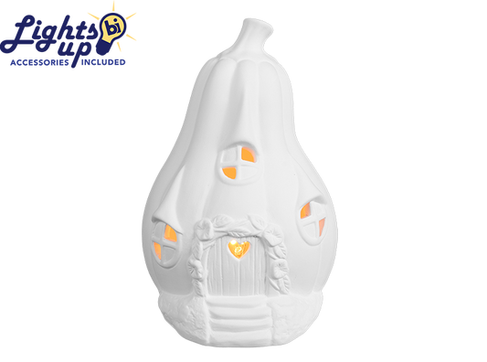 GOURD FAIRY COTTAGE LIGHT-UP