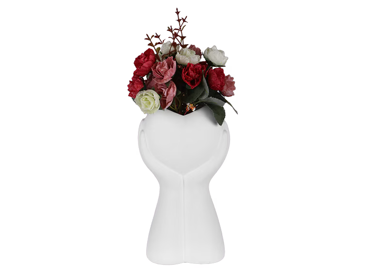 HEART IN MY HANDS VASE