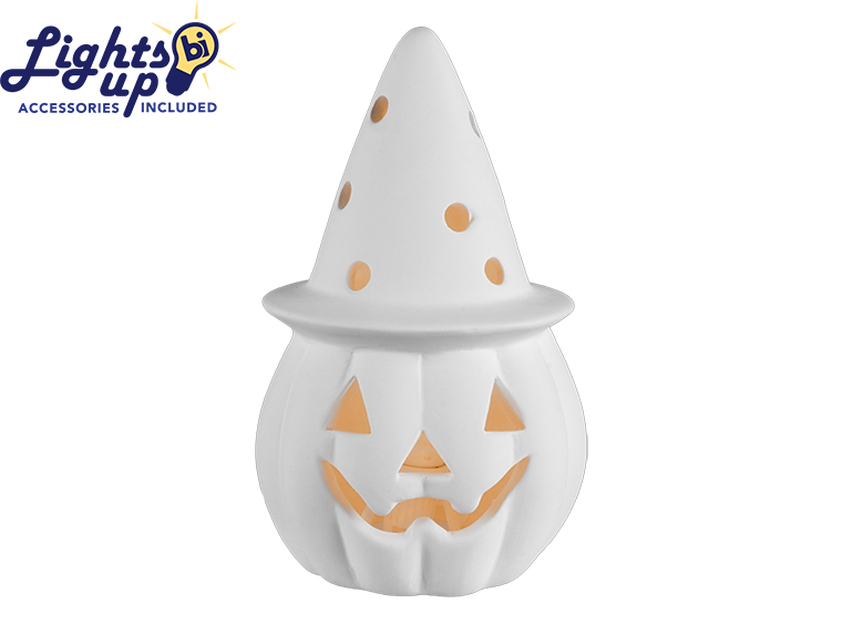LIGHTED JACK-O-WITCH