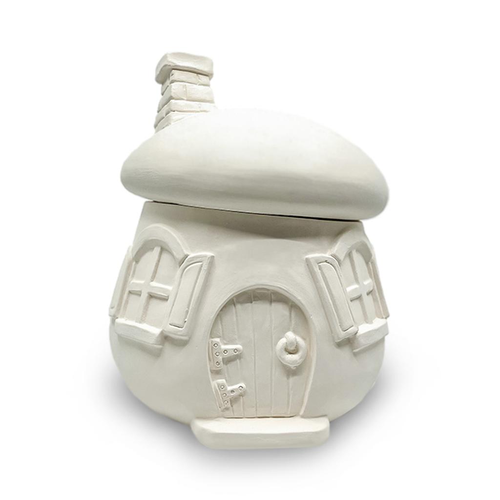 MUSHROOM HOUSE CANISTER