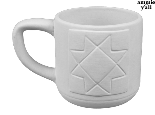 QUILT BLOCK MUG