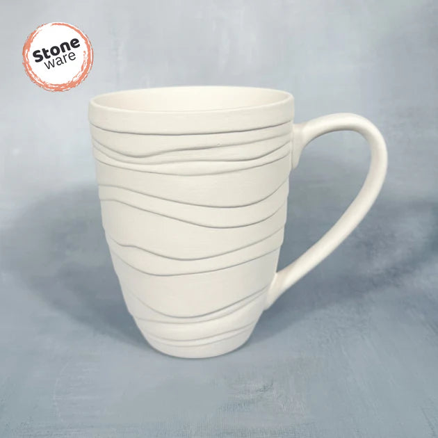 STONEWARE CASCADE MUG