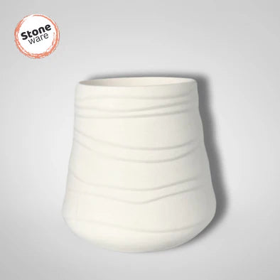 STONEWARE CASCADE WINE GLASS