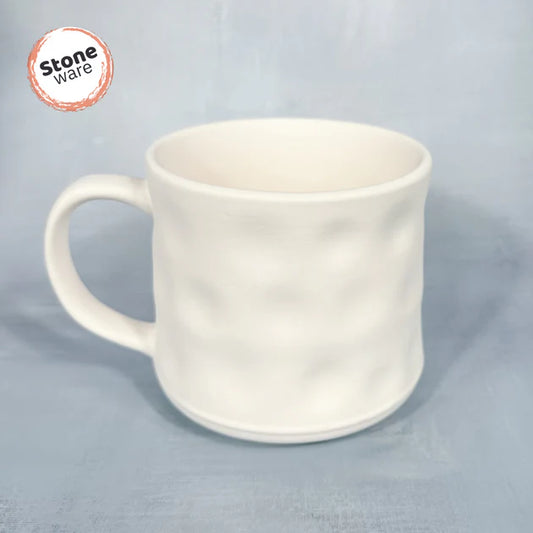 STONEWARE DAPPLE MUG