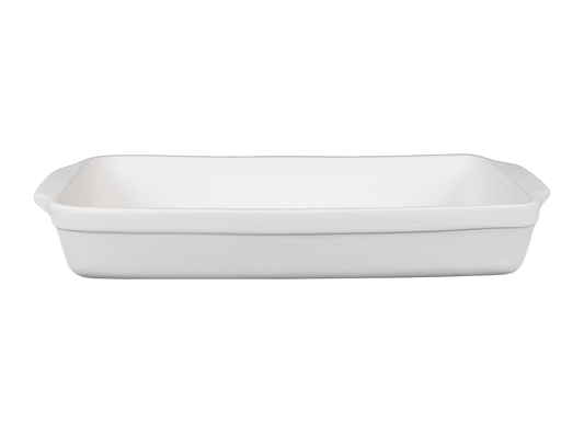 STONEWARE RECTANGLE CASSEROLE DISH