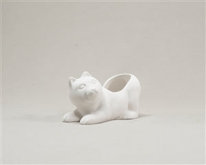 STRETCHING CAT PLANTER