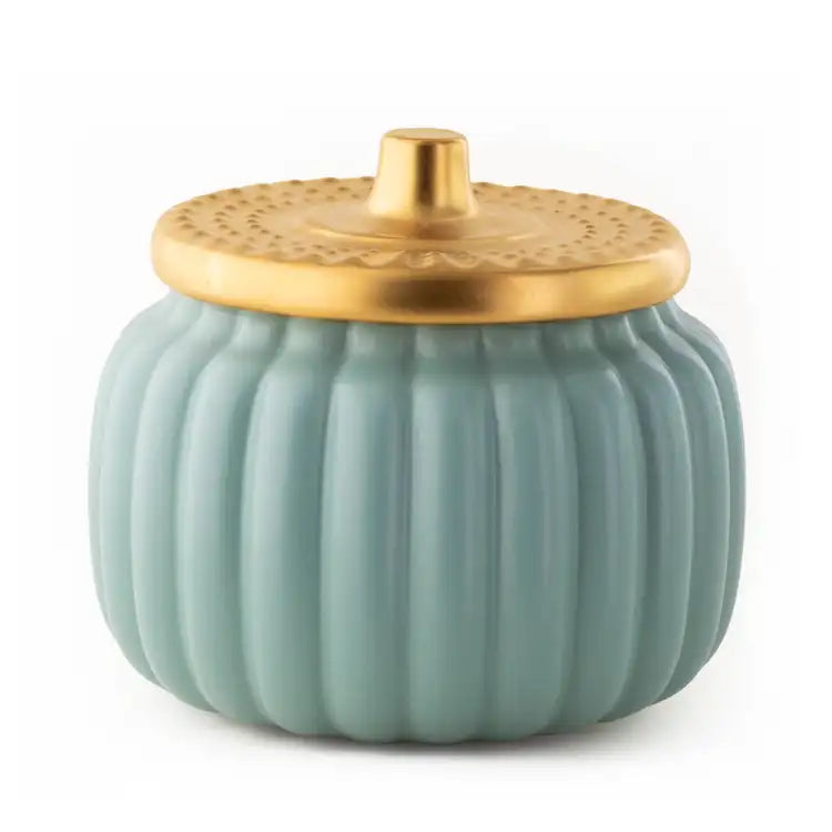 PYO TEAL HARVEST PUMPKIN JAR