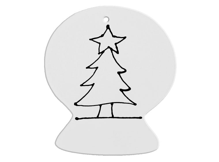 DETAILED SNOWGLOBE ORNAMENT