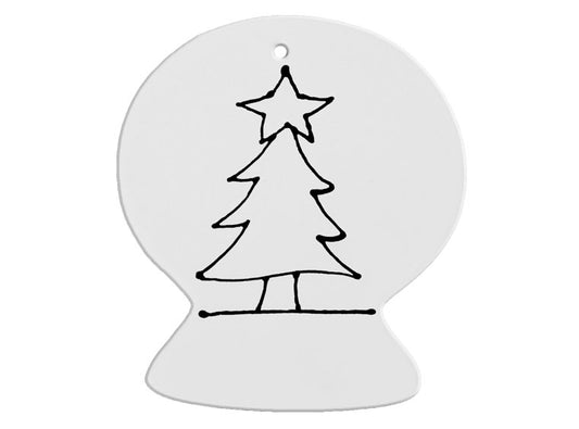 DETAILED SNOWGLOBE ORNAMENT