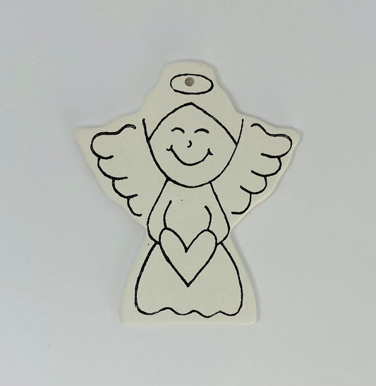 DETAILED TREETOP ANGEL ORNAMENT