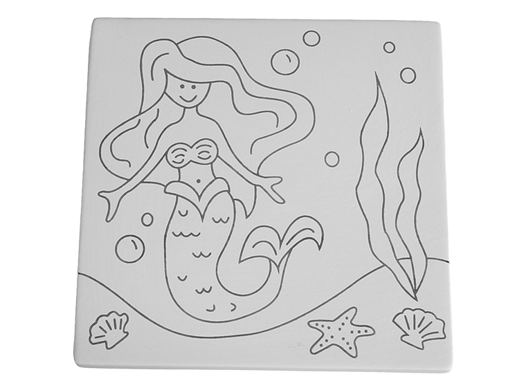 MERMAID PARTY TILE