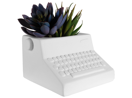 RETRO TYPEWRITER PLANTER